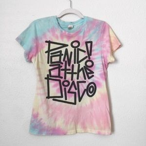 Tops - Panic At The Disco! Tie Dye tee Tops - Panic At The Disco! Tie Dye tee